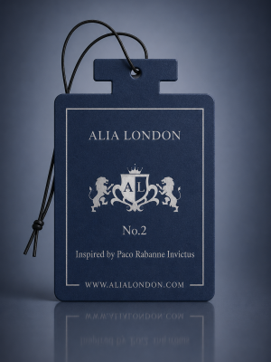 Alia-London-Card-Air-Freshener-No.2 No. 2 | Inspired by Pacco Rabanne Invictus